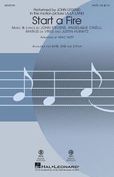Start a Fire SATB choral sheet music cover